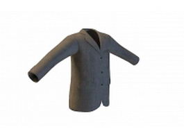 Suit jacket 3d model preview