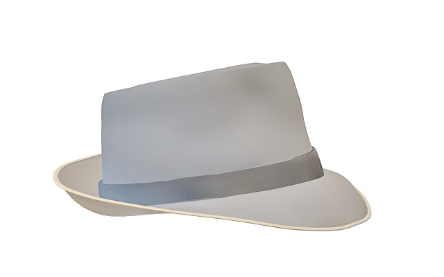 Bowler hat 3d rendering