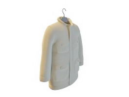 Multipocket jacket 3d model preview