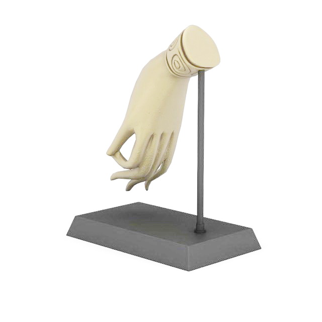 Hand mannequin jewelry display 3d rendering