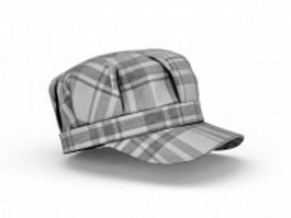 Snapback hat 3d model preview