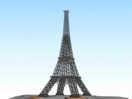 Eiffel Tower 3d preview