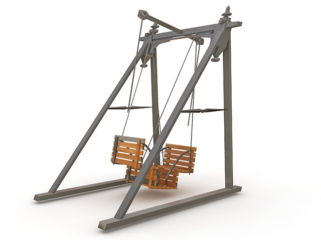 Traditional swing 3d rendering