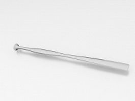 Surgical chisel instrument 3d model preview