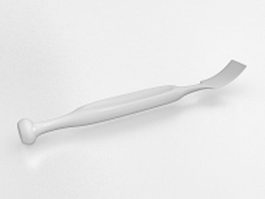 Orthopedic bone chisel 3d model preview