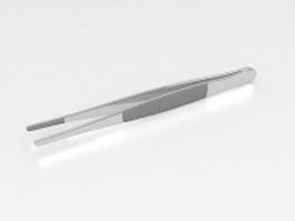 Thumb forceps 3d model preview