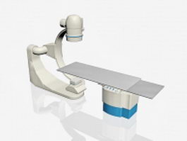Radiation therapy machine 3d model preview