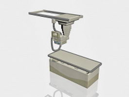X-ray machine 3d model preview