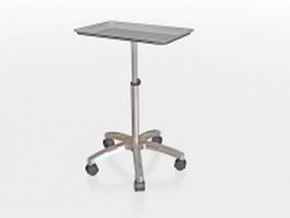 Surgical tray stand 3d model preview