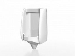 Male urinal 3d model preview