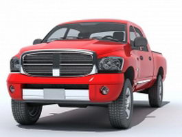 Dodge Ram pickup 3d preview