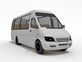 Mercedes benz sprinter van 3d preview