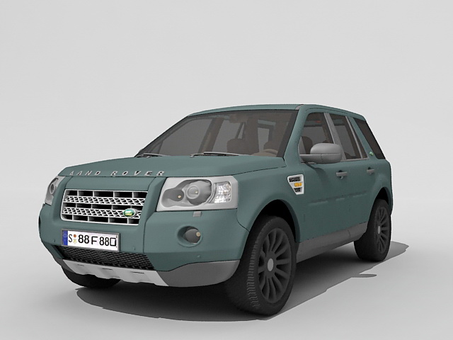 Land Rover Freelander 2 3d rendering