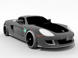 Porsche Cayman GT 3d model preview