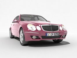 Mercedes-Benz E-Class executive car 3d model preview
