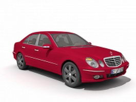 Mercedes-Benz E-Class sedan 3d model preview
