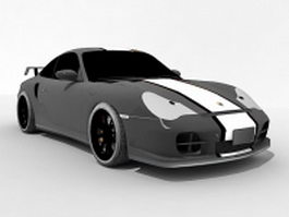 Porsche 911 GT2 3d model preview