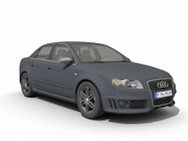 Audi RS 4 compact executive car 3d model preview