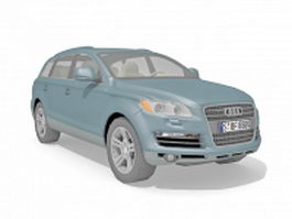 Audi Q7 luxury crossover SUV 3d preview