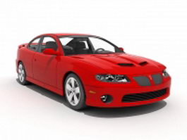 2004 Pontiac GTO 3d model preview