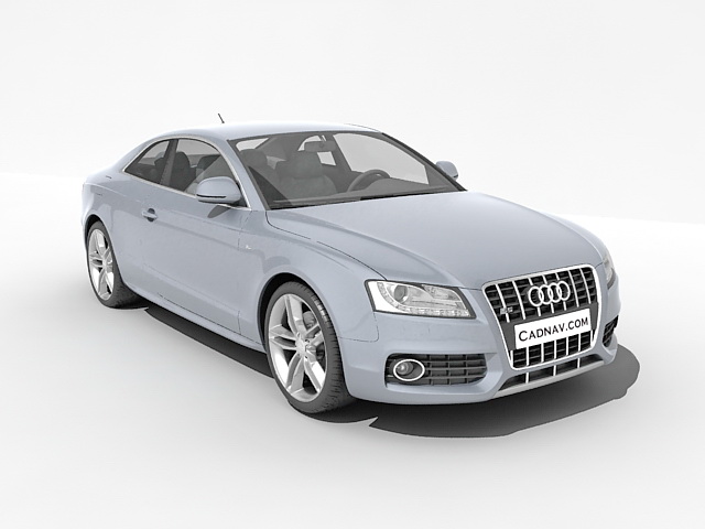 Audi S5 car 3d model 3ds Max files free download - modeling 33944 on CadNav
