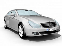 Mercedes-Benz C-Class sedan 3d model preview