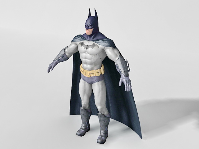 Batman dark knight 3d rendering