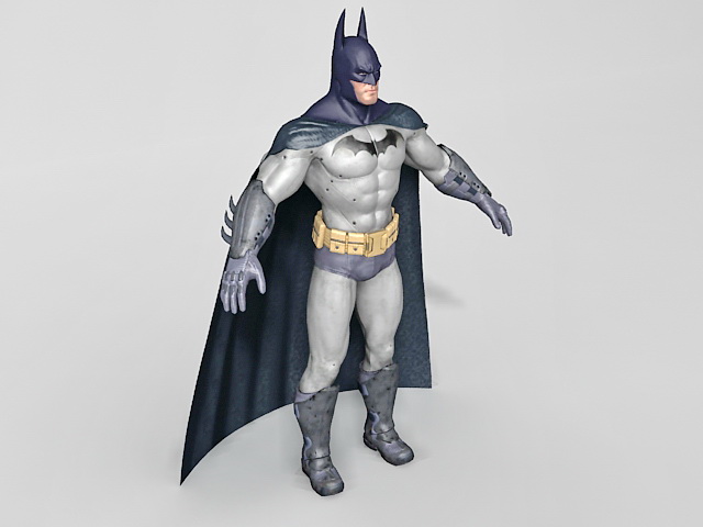 Batman dark knight 3d rendering