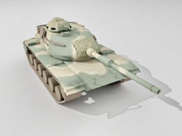 M60 Patton main battle tank 3d model preview