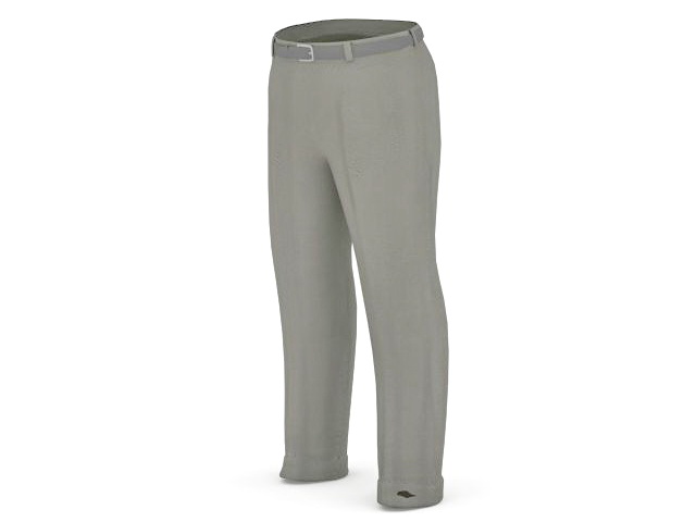 Men's trousers 3d model 3ds Max files free download - CadNav
