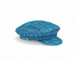 Driver cap hat 3d model preview