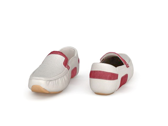 Athletic sneakers shoes 3d rendering