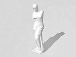 Venus de Milo 3d model preview