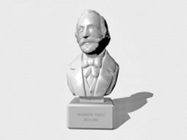 Giuseppe Verdi Bust 3d model preview