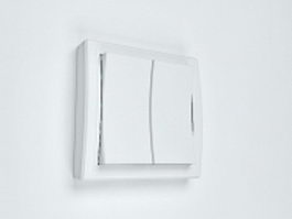 Gang 2 way light switch 3d preview