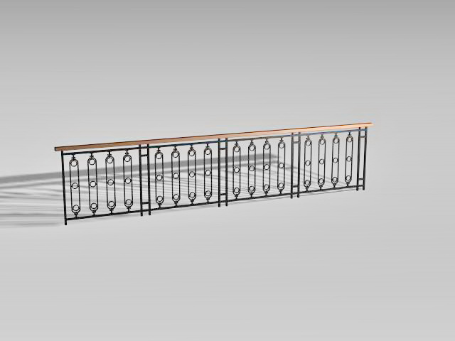 fence for stairs