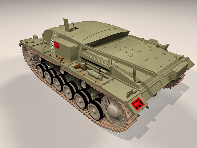 StuG III Ausf armoured fighting vehicle 3d rendering