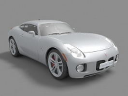 Pontiac Solstice sports car 3d model preview