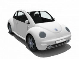 Volkswagen Beetle 3d model preview