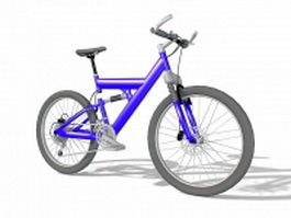 Mountain bicycle 3d preview
