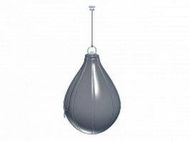 Leather speed bag 3d preview