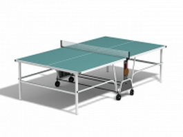 Butterfly ping pong table 3d preview