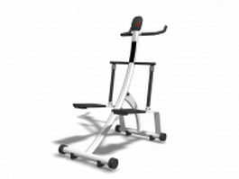 Cardio stepper exercise machine 3d preview