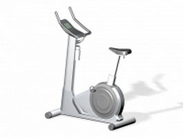 Stationary exercise bike 3d preview