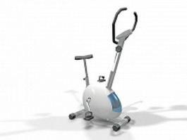 Stationary exercise bike 3d preview