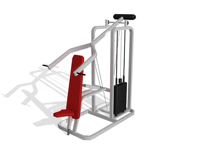Body lift equipment 3d rendering
