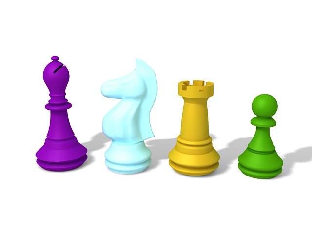 Chess Piece - Pawn, 3D CAD Model Library