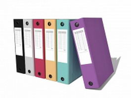 Office work binder 3d preview