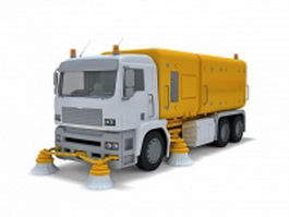 Street sweeper 3d preview