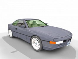 BMW 8 Series Grand tourer 3d model preview